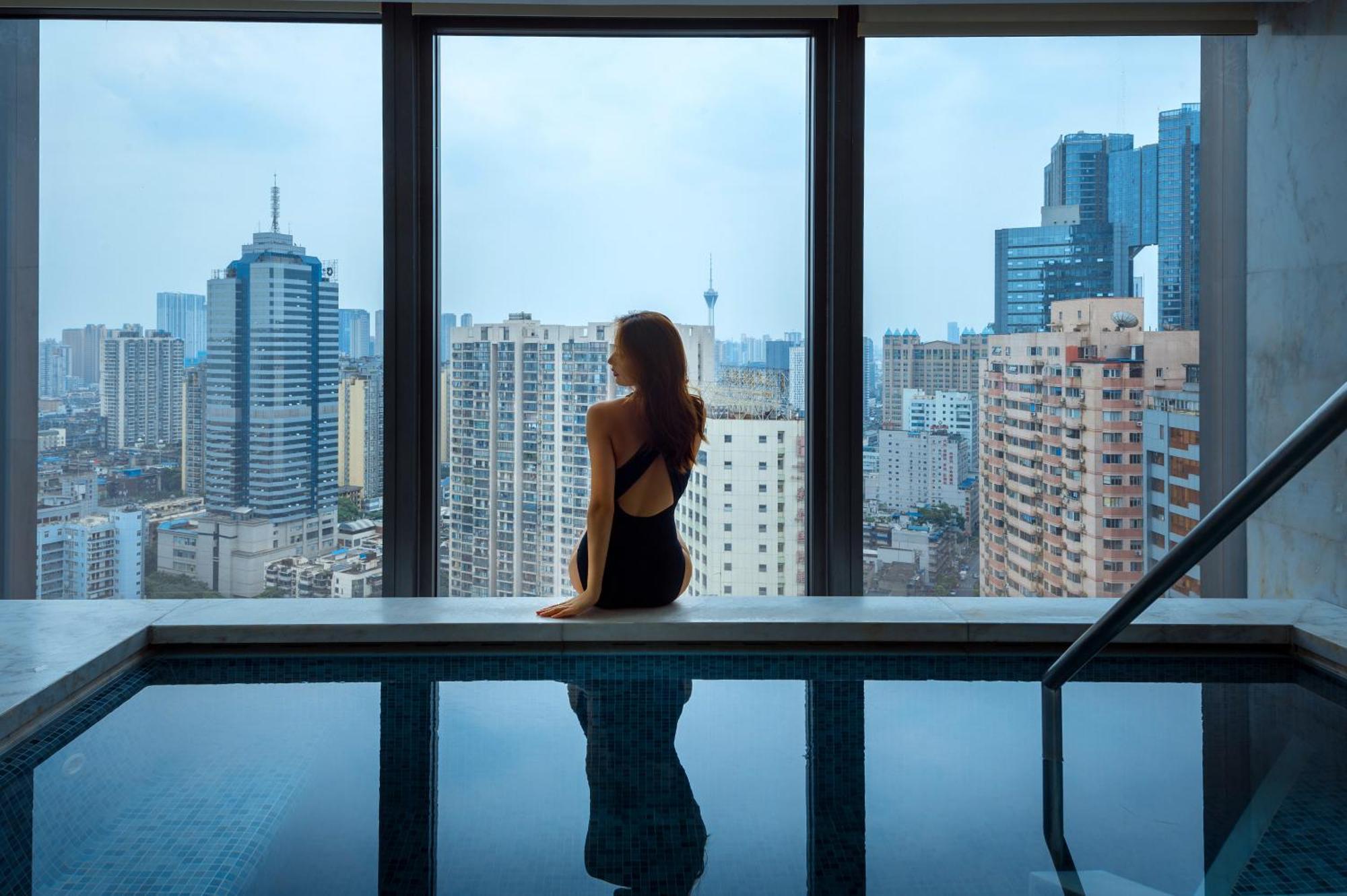 The Ritz-Carlton, Chengdu Hotel Bagian luar foto